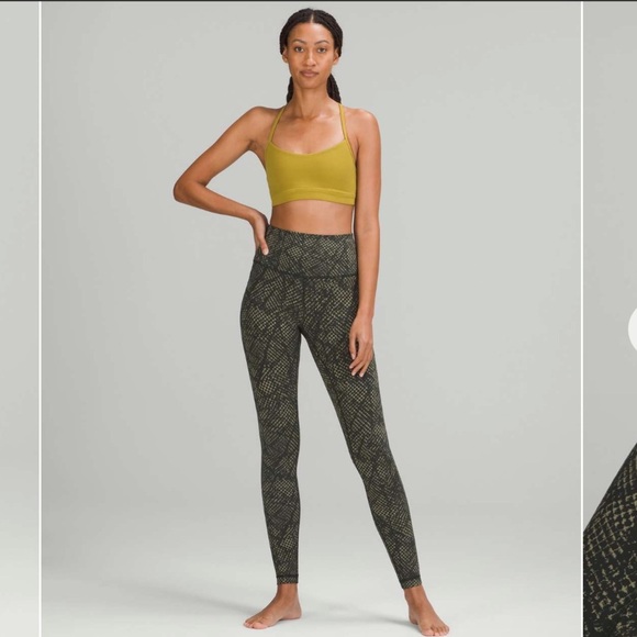 NWT Lululemon Wunder Under High-Rise Tight 28" *Luxtreme size 2 Reptile Green - Picture 8 of 8